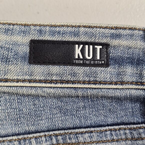 Kut from the Kloth Catherine Boyfriend  Distressed Size 2 ( 30 X 28.5 ) - Picture 10 of 16